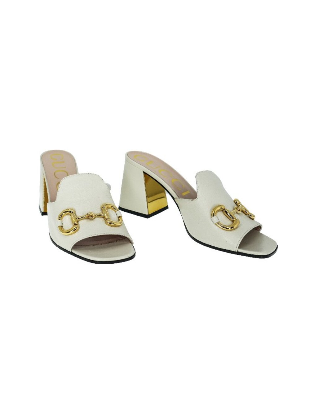 Gucci Horsebit Mule Heel Sandals